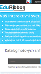 Mobile Screenshot of eduribbon.cz